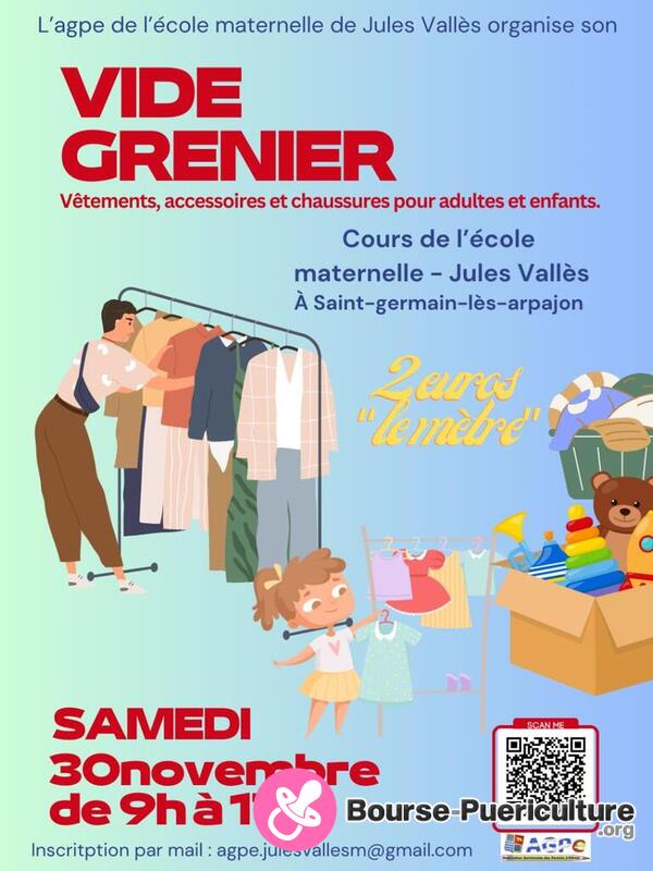 vide grenier des parents d'élèves