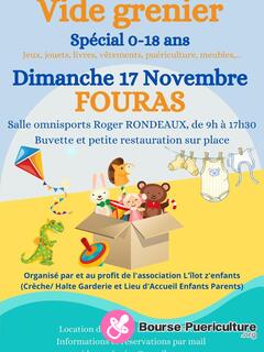 Photo de la bourse puericulture Vide grenier petite enfance