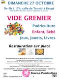 Photo Vide grenier puériculture à Baugé-en-Anjou