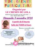 Vide grenier puériculture du Chemin de Lola SALLE DE L 'EDEN