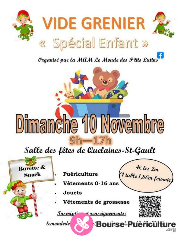 Vide grenier ''special enfant''