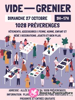 Photo de la bourse puericulture Vide grenier - vide dressing 1028 préverenges