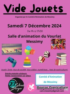 Photo de la bourse puericulture Vide jouets