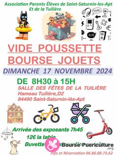 Photo de la bourse puericulture Vide poussette BOURSE JOUETS