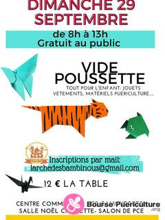 Photo de la bourse puericulture Vide poussette: tout pour l'enfant, jouets, puériculture