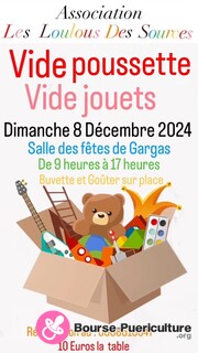 Photo de la bourse puericulture Vide Poussette - Vide Jouets