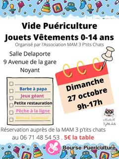 Photo de la bourse puericulture Vide puériculture MAM 3 p'tits chats