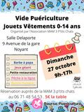 Vide puériculture MAM 3 p'tits chats