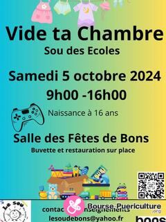 Photo de la bourse puericulture Vide Ta Chambre ( 0-16ans)